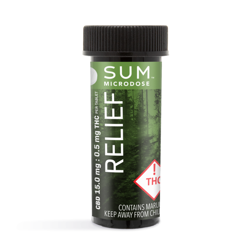 Relief High CBD Microdose Sublinguals