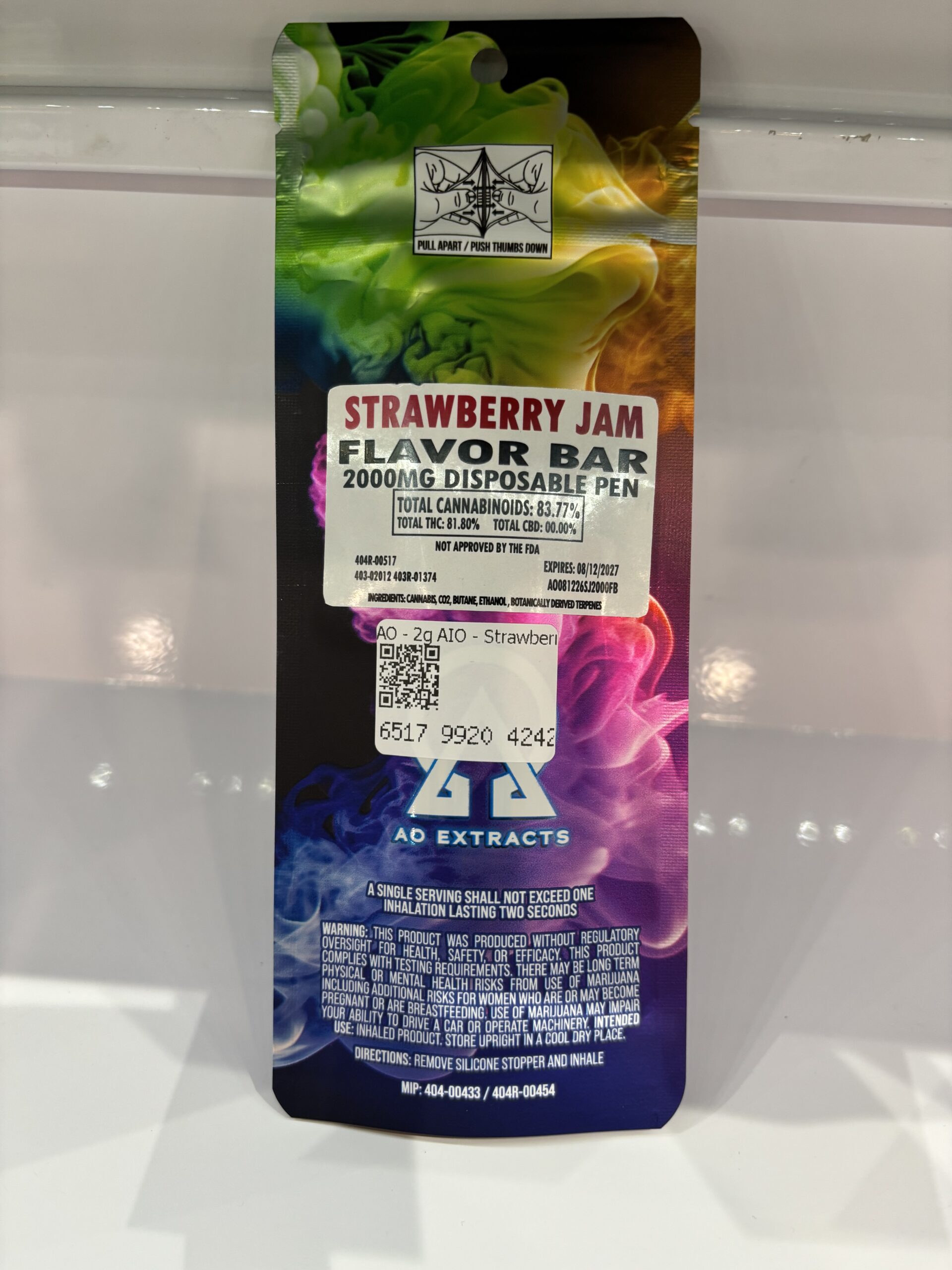 AO - 2g AIO - Strawberry Jam